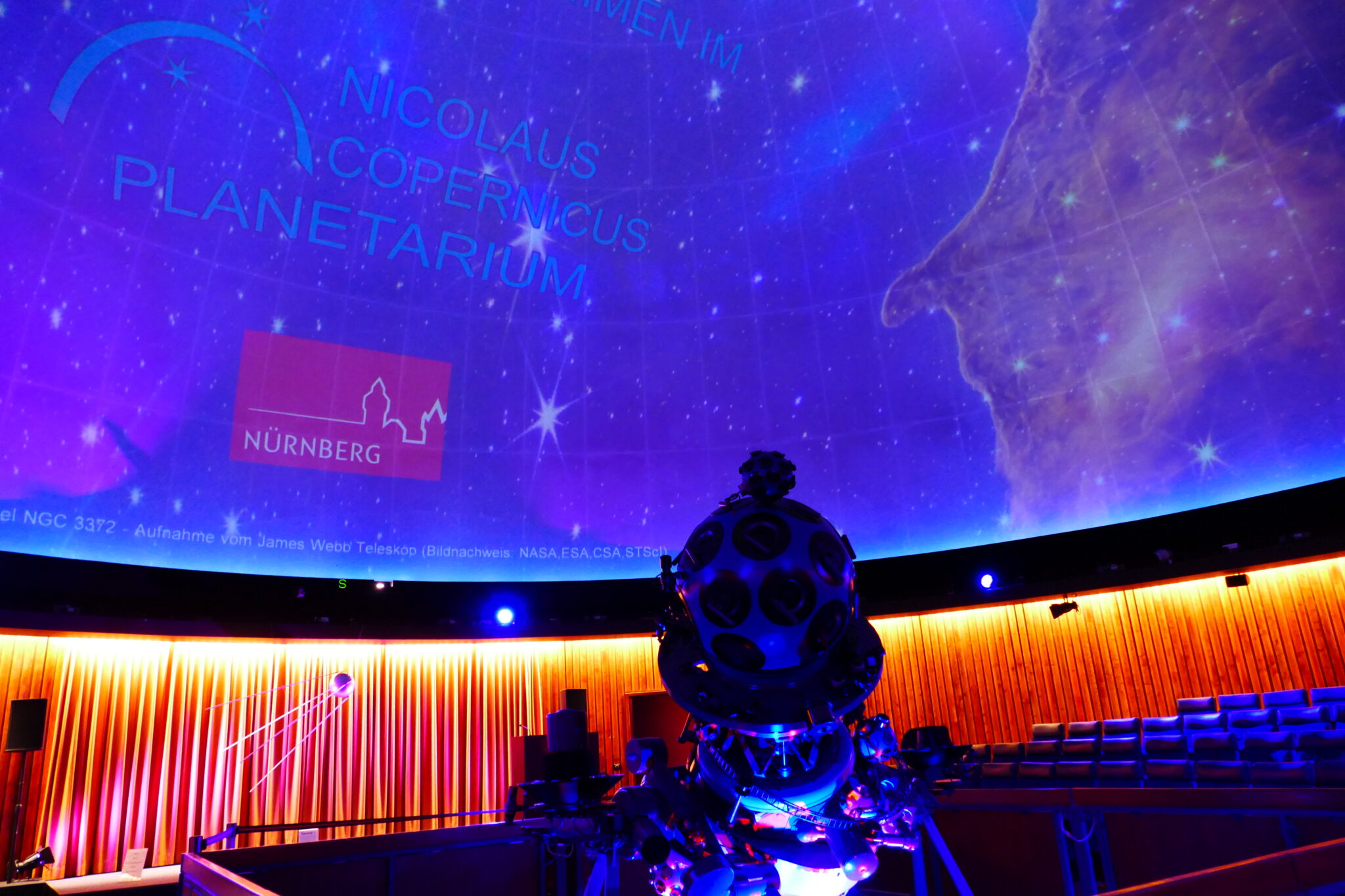 100 Years of Eternity-Happy Birthday Planetarium Nürnberg. Picture Susanne Panhans