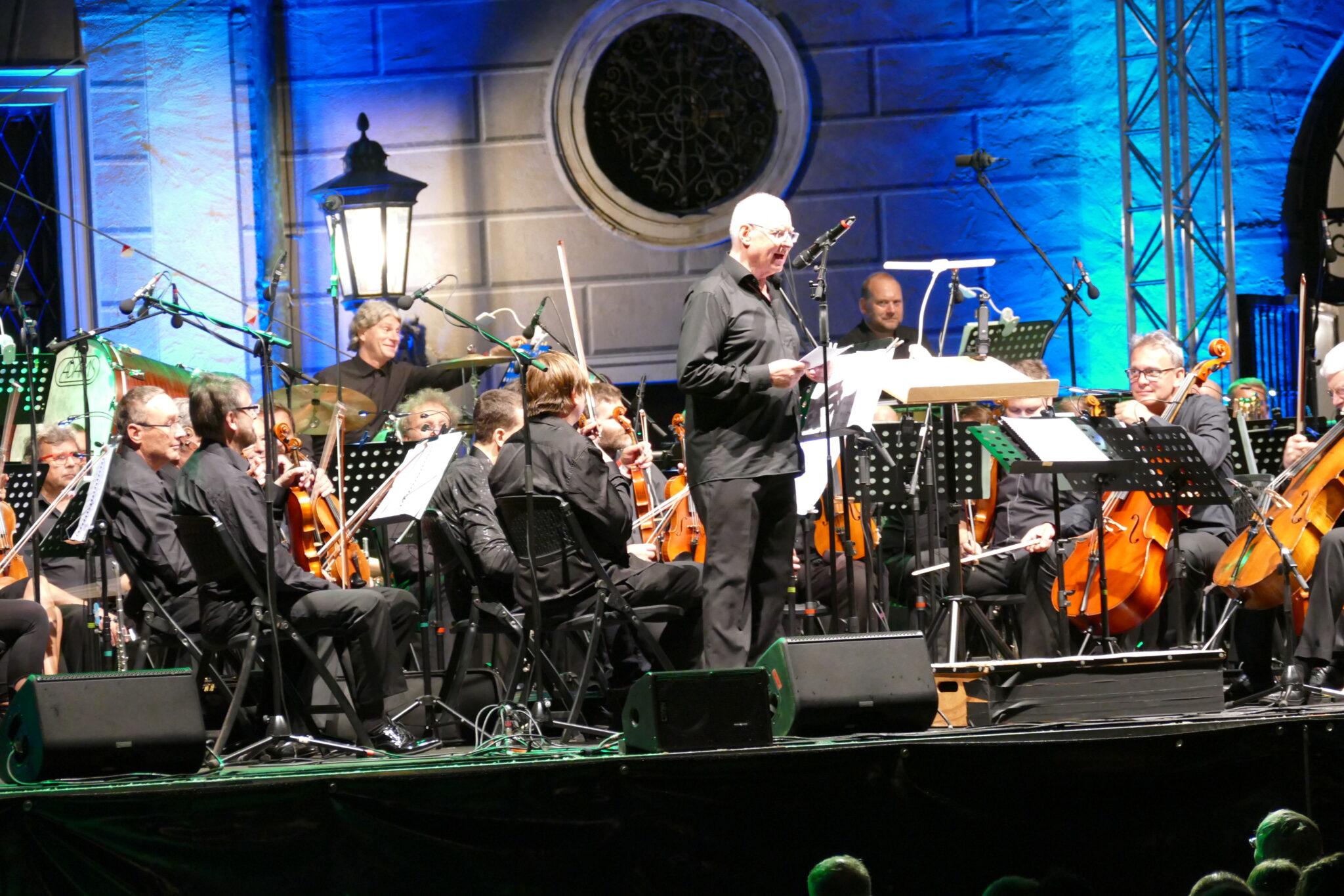 Die "Sommernacht der Filmmusik" Czech Symphony Orchester 2024. Bild Susanne Panhans.