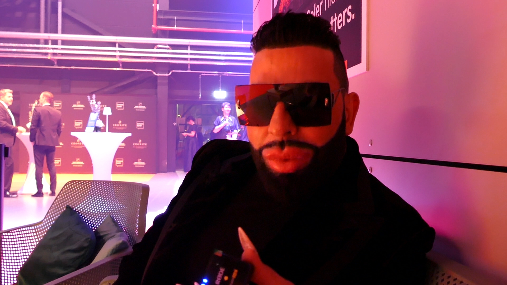 Harald Glööckler Fashion Designer. Front Picture Susanne Panhans